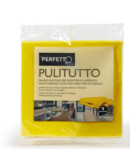 PANNO IL PULITUTTO 3PZ CM. 40X38