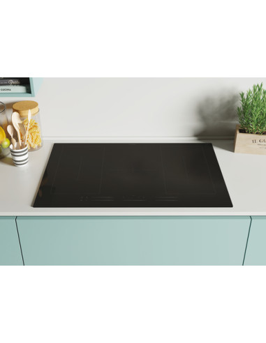 Candy CIFS85MCTT/1 Nero Da incasso 77 cm Piano cottura a induzione 5 Fornello(i)