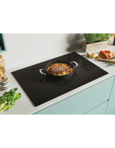 Candy CIFS85MCTT/1 Nero Da incasso 77 cm Piano cottura a induzione 5 Fornello(i)