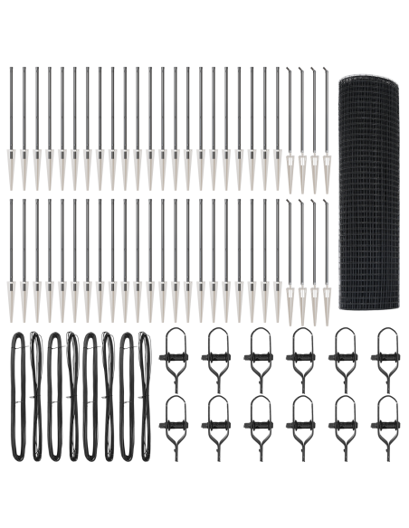 Palo della recinzione Grigio