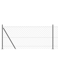 Palo della recinzione Grigio 10 x 1 m (rete 60 x 60 mm)