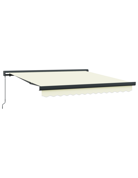 Tenda retrattile manuale panna 300x250 cm