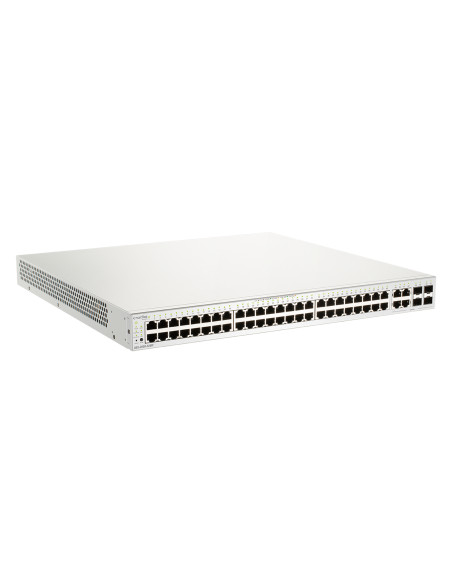 D-Link DBS-2000-52MP switch di rete Gestito L2 Gigabit Ethernet (10/100/1000) Supporto Power over Ethernet (PoE) Grigio