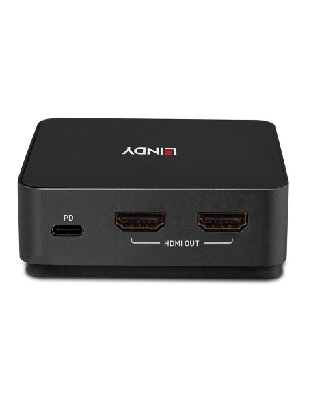 Lindy 42321 switch per keyboard-video-mouse (kvm) Grigio