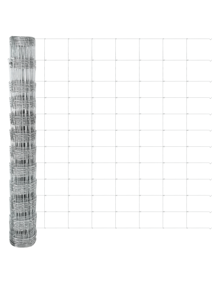 Recinzione Campo 1,2x25 m Acciaio Galvanizzato
