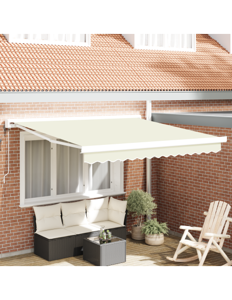 Tenda Retrattile Automatica Panna 300x250 cm