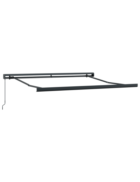 Tenda Retrattile Manuale Gialla e Bianca 300x250 cm