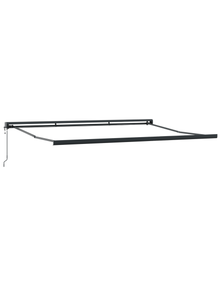 Tenda retrattile automatica blu e bianca 350x250 cm