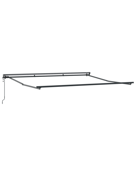 Tenda Retrattile Automatica Blu e Bianca 350x250 cm