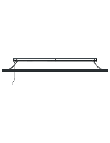 Tenda retrattile automatica a righe multicolore 350x250 cm