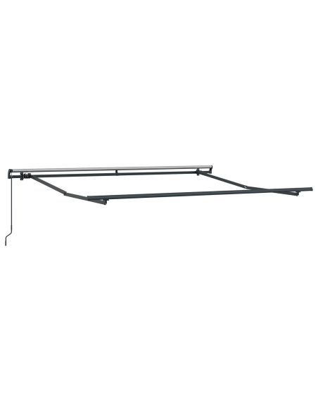 Tenda Retrattile Manuale Strisce Multicolore 350x250 cm