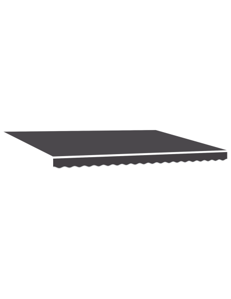 Tenda Retrattile Manuale Antracite 450x300 cm