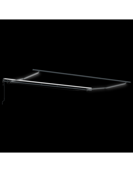 Tessuto per Tenda arancione e marrone 450 × 300 cm Poliestere