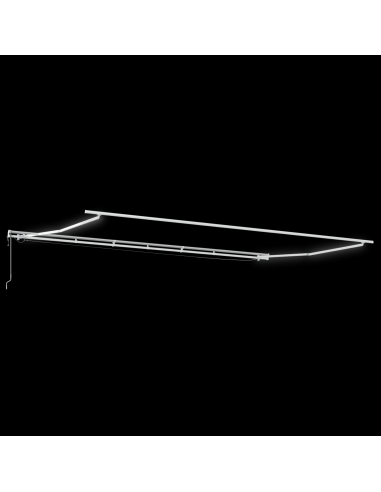 Tenda Retrattile Multicolore 600 × 350 cm Poliestere e Metallo