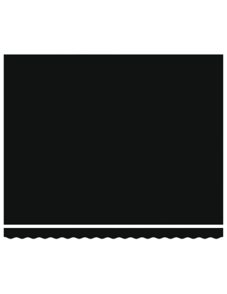 Tenda da Sole Nero 400 x 300 x 165 cm Poliestere e Alluminio