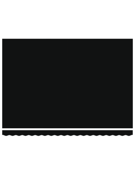 Tenda Retrattile Nero 450 × 300 cm Tessuto e Alluminio