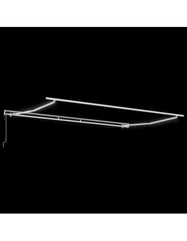 Tenda Retrattile Multicolore 500 × 300 cm Poliestere e Metallo