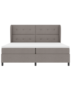 Letto a molle con materasso Talpa 200 x 200 cm Tessuto 2