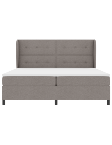 Letto a molle con materasso Talpa 200 x 200 cm Tessuto