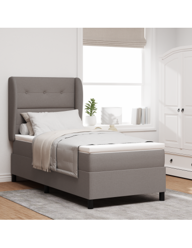 Letto a molle con materasso Talpa 90 x 190 cm Tessuto