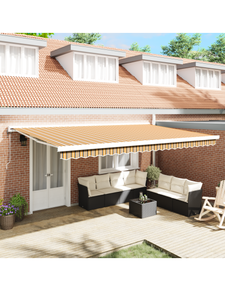 Tenda da Sole Multicolore 500 x 300 x 165 cm