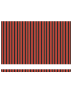 Tenda Retrattile arancione e marrone 500 × 350 cm 2