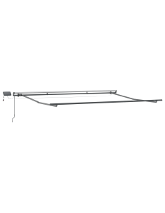 Tenda retrattile Multicolore 500 × 350 cm Tessuto e Alluminio 2