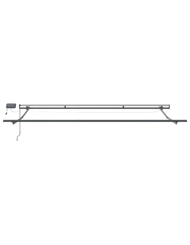 Tenda retrattile Multicolore 500 × 350 cm Tessuto e Alluminio