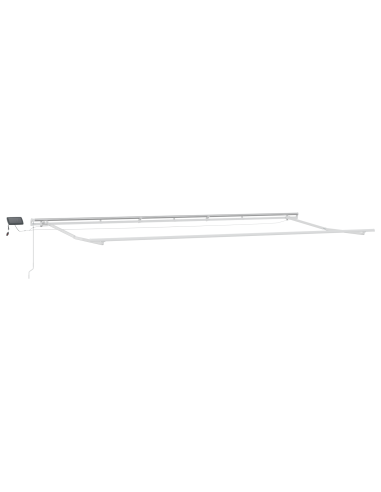 Tenda Retrattile arancione e marrone 600 × 300 cm