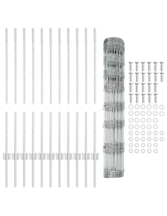 Recinzione con Posto Argento 1 x 25 m Acciaio 2