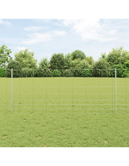 Pali di recinzione  22 pcs U-Channel 100 cm Acciaio Galvanizzato