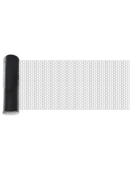 Palo della recinzione Grigio 100 x 0,8 m (mesh da 13 mm)