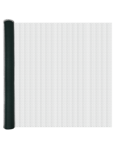 Palo della recinzione Verde 50 x 1,5 m (rete da 13 mm)