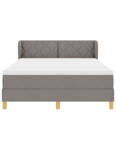 Letto a molle con materasso Talpa 160 x 200 cm Tessuto