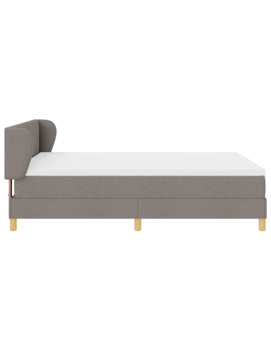 Letto a molle con materasso Talpa 160 x 200 cm Tessuto