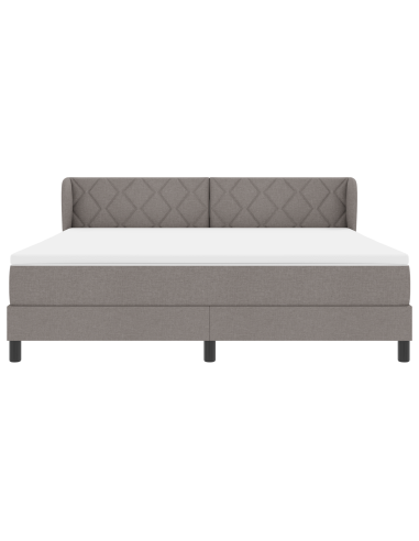 Letto a molle con testiera Talpa 180 x 200 cm Tessuto