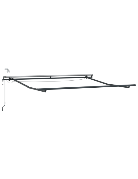 Tenda Retrattile Automatica con Striscia LED Multicolore 350x250 cm