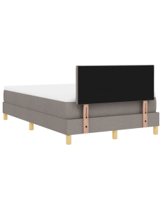 Letto a Sorgente LED con materasso Talpa 120 x 190 cm Tessuto 2