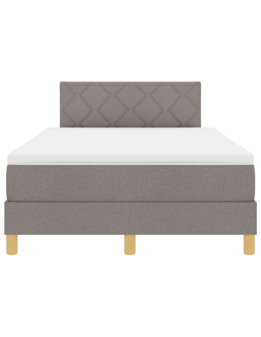 Letto a Sorgente LED con materasso Talpa 120 x 190 cm Tessuto