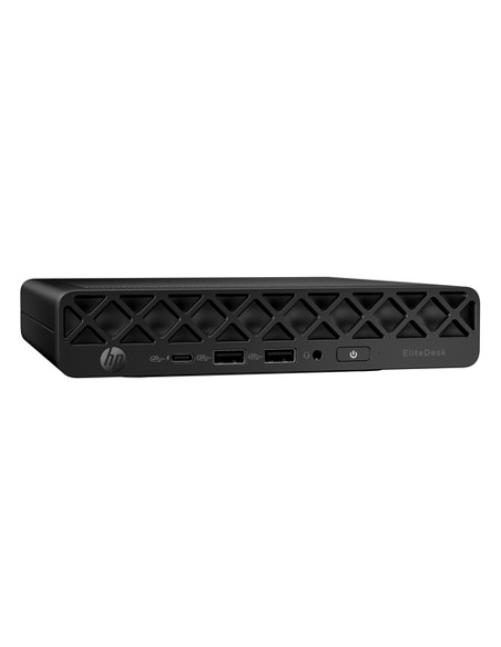 HP EliteDesk 8 Mini G1i Desktop AI PC Wolf Pro Security Edition 512 GB SSD Windows 11 Pro Mini PC Nero