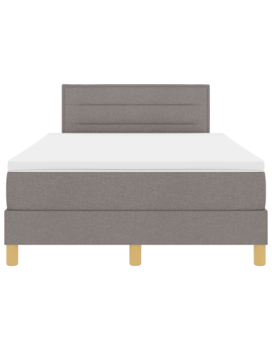 Letto a Sorgente LED con materasso Talpa 120 x 200 cm Tessuto