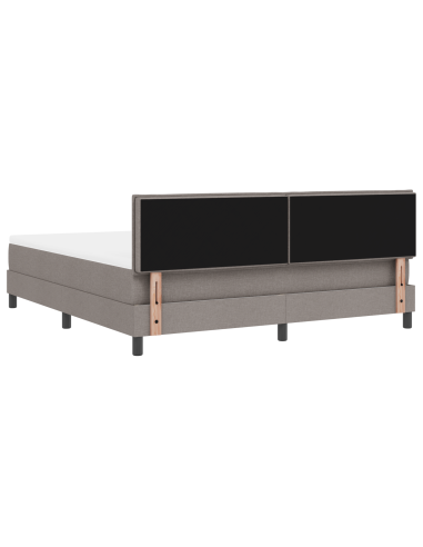 Letto a molle con materasso con led Talpa 180 x 200 cm Tessuto