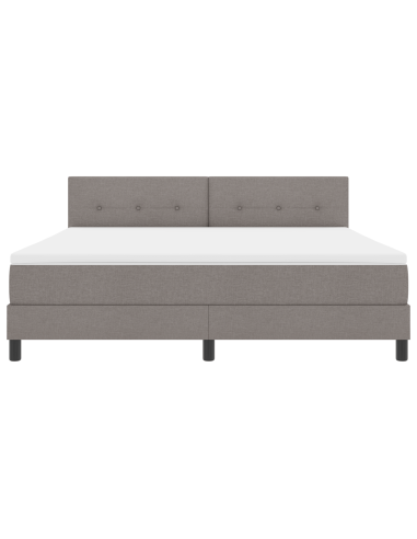 Letto a molle con materasso con led Talpa 180 x 200 cm Tessuto