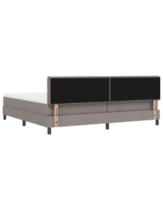 Letto a molle con materasso con led Talpa 200 x 200 cm Tessuto 2