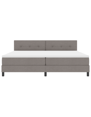 Letto a molle con materasso con led Talpa 200 x 200 cm Tessuto