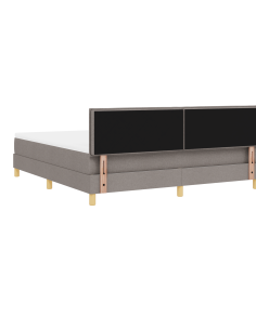 Letto a Sorgente LED con materasso Talpa 180 x 200 cm Tessuto 2