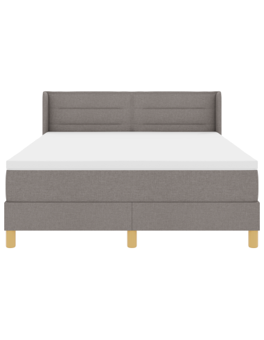 Letto a molle con materasso Talpa 190 x 140 cm Tessuto