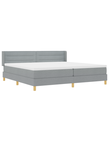 strongLetto a Molle / strong Grigio chiaro 200 x 200 cm