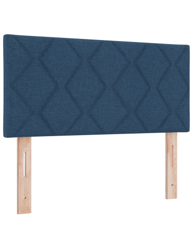 Letto a molle con materasso Blu 200 x 80 cm Poliestere