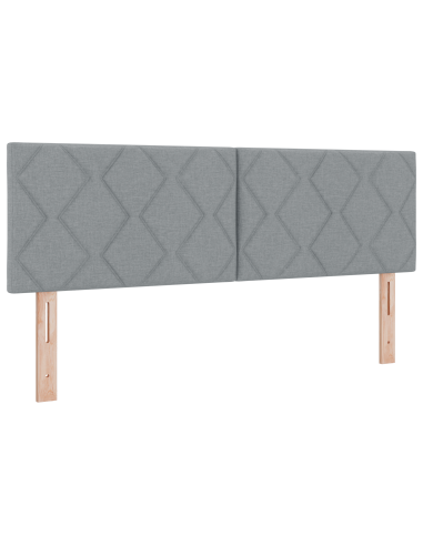 strongLetto a Molle / strong Grigio chiaro 140 x 200 cm